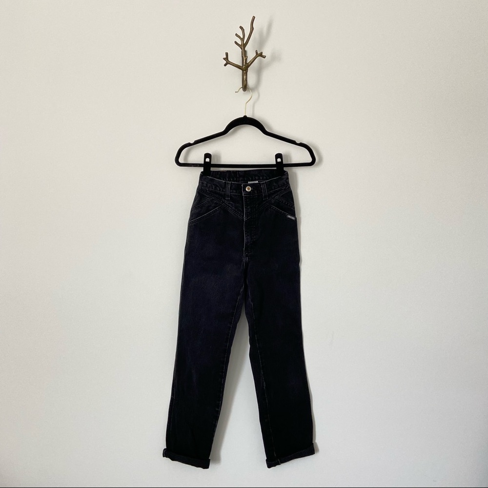 Vintage Rockies Denim High Waist Straight Leg Jean